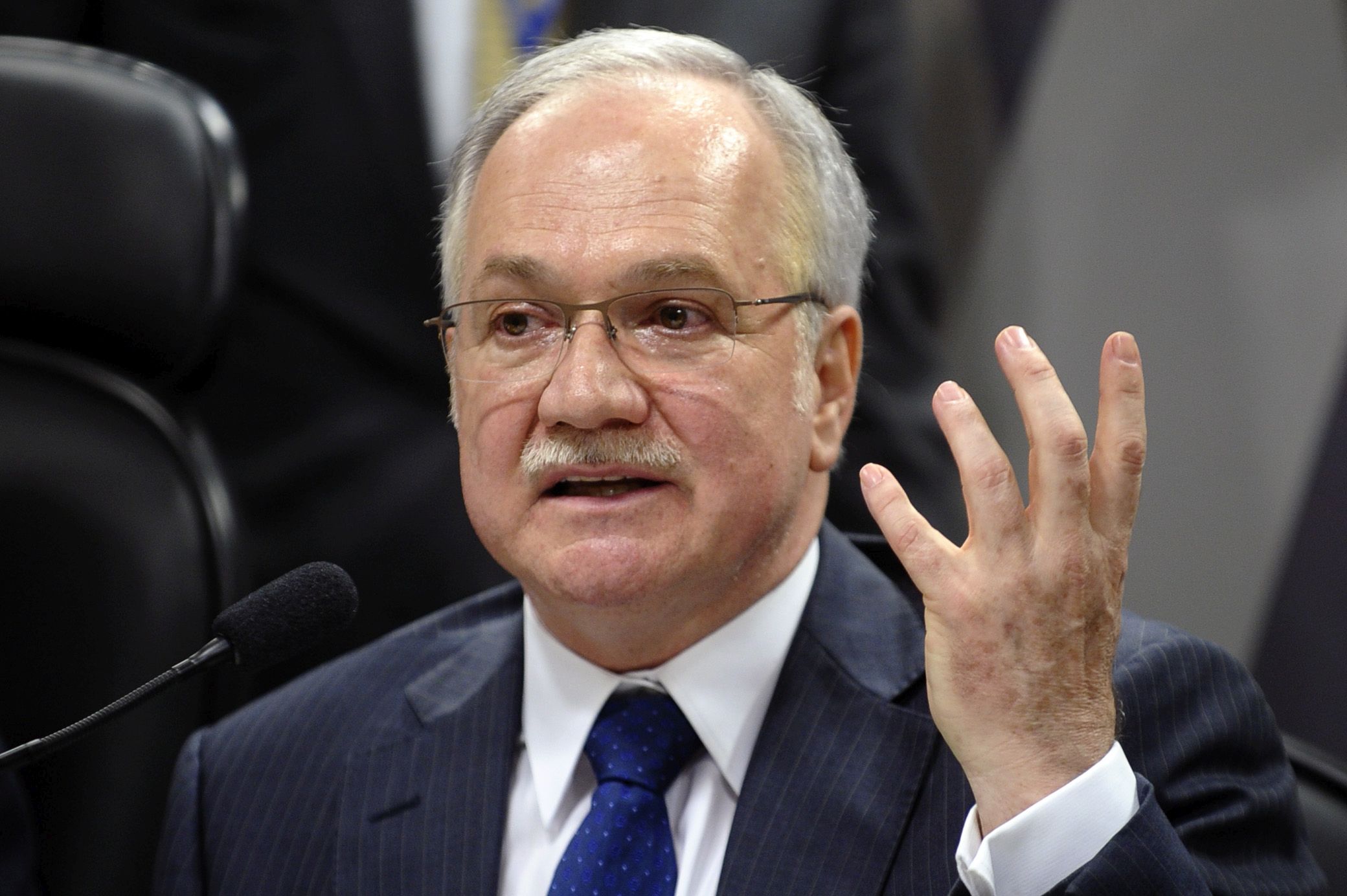 O ministro Edson Fachin, do STF