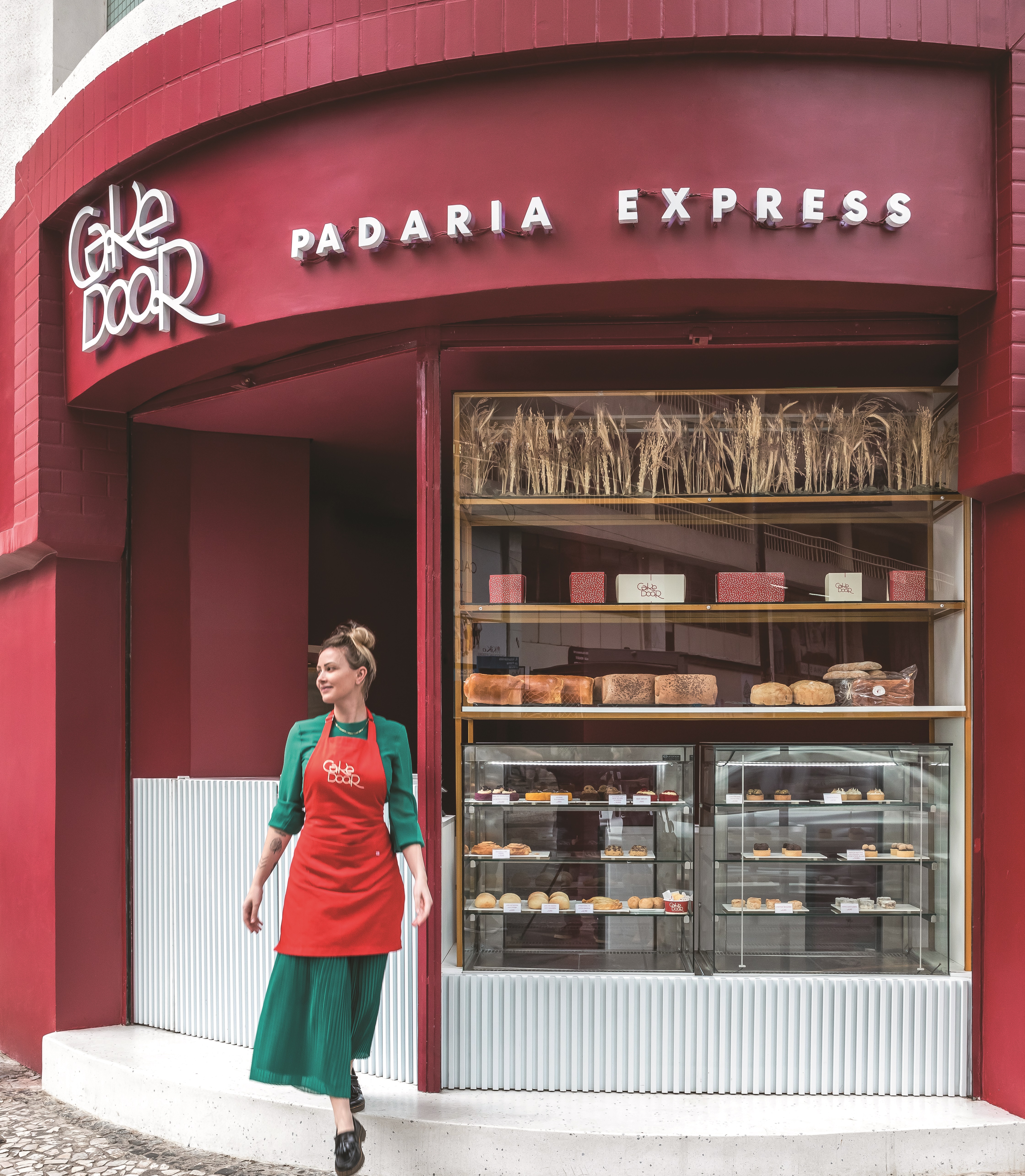 Padaria express é inspirada em modelos europeus de takeaway. Padaria express é inspirada em modelos europeus de takeaway.