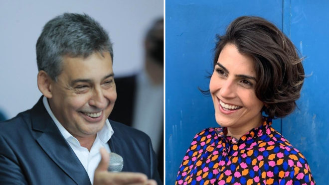 Sebastião Melo e Manuela D'Ávila estão no 2º turno em Porto Alegre: resultado da eleição é imprevisível nesse momento.